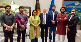 জার্মান রাষ্ট্রদূতের সঙ্গে এনসিপির সৌজন্য সাক্ষাৎ